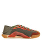 Dolce & Gabbana Multicolor Lace Up Low Top NS1 Sneakers Shoes