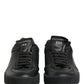 Dolce & Gabbana Black MIAMI Calf Low Top Men Sneakers  Shoes