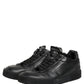 Dolce & Gabbana Black MIAMI Calf Low Top Men Sneakers  Shoes