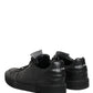 Dolce & Gabbana Black MIAMI Calf Low Top Men Sneakers  Shoes