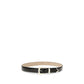 Khaite Black Calf Leather Bos Taurus Regular Belt