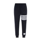 Thom Browne Blue Cotton Athletic Pants