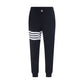 Thom Browne Blue Cotton Athletic Pants