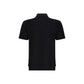 Givenchy Black Cotton Polo Shirt