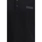 Givenchy Black Cotton Polo Shirt