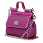 Dolce & Gabbana Pink Satin Handbag