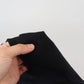 Philosophy Black Cropped Zipper Back Sweatshirt Sweater