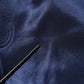 Dolce & Gabbana Blue Nylon Jogger Mid Waist Trouser Pants