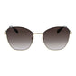 Longchamp Gold Metal Sunglasses