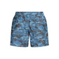 Norway 1963 Blu Polyester Men's Swim Boxer