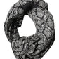 Dolce & Gabbana Black White Damask Patterned Lace Men Scarf
