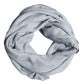 Dolce & Gabbana Light Blue Cashmere Knit Neck Wrap Scarf
