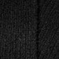 Dolce & Gabbana Black Cashmere Knit Shawl Fringes Scarf