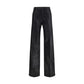 L'Agence Black Cotton Jeans Denim