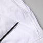 Dolce & Gabbana White Cotton Men Cargo Denim Trouser Jeans