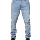 Blend Light Blue Twister Mid Waist Skinny Fit Men Denim Jeans