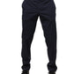 Domenico Tagliente Navy Blue Skinny Chino Mid Waist Men Pants