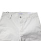Daniele Alessandrini White Cotton Mid Waist Skinny Men Denim Jeans