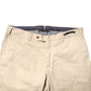 PT01 Beige Mid Waist Men Skinny Fit Chino Trouser Pants