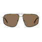 Polaroid Bicolor Stainless Steel Sunglasses