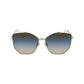 Victoria Beckham Gold Metal Sunglasses