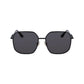 Victoria Beckham Black Metal Sunglasses