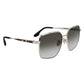 Victoria Beckham Bicolor Metal Sunglasses
