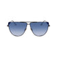 Victoria Beckham Blue Metal Sunglasses
