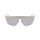 Victoria Beckham Gray Metal Sunglasses