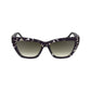 Victoria Beckham Black Acetate Sunglasses