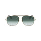 Victoria Beckham Gold Metal Sunglasses