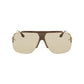 Victoria Beckham Brown Acetate Sunglasses