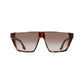 Victoria Beckham Brown Acetate Sunglasses