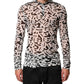 Dolce & Gabbana White DG Logo Long Sleeves Turtleneck Top