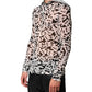 Dolce & Gabbana White DG Logo Long Sleeves Turtleneck Top