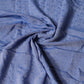 Dolce & Gabbana Blue Lace Stole Cotton Neck Wrap Shawl Scarf