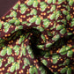 Dolce & Gabbana Brown Cactus Print Square Handkerchief Scarf