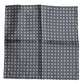 Dolce & Gabbana Blue Patterned Silk Square Handkerchief Scarf