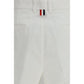 Thom Browne White Polyester Bermuda Shorts