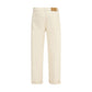 Brunello Cucinelli White Cotton Jeans Denim