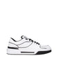 Dolce & Gabbana White Leather Sneakers