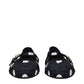 Dolce & Gabbana Black Fabric Ballet Flats