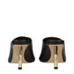 Lanvin Black Leather High Heel Pumps