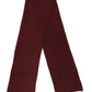 Dolce & Gabbana Maroon Cashmere Knitted NeckWrap Shawl Scarf