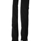 Dolce & Gabbana Black Wool Knitted Neck Wrap Shawl Men Scarf