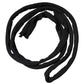 Dolce & Gabbana Black Wool Knitted Neck Wrap Shawl Men Scarf