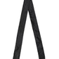 Dolce & Gabbana Black Silk Fringes Neck Wrap Foulard Scarf