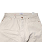 President's White Cotton Straight Mid Waist Denim Men Trouser Jeans