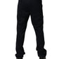 Harmont & Blaine Black Mid Waist Skinny Denim Trouser Jeans