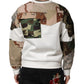 Dolce & Gabbana Multicolor Camouflage Sweatshirt Sweater